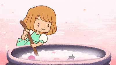Cauldron GIF by Paper Rabbits - Find & Share on GIPHY