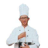 Food Chef Sticker by KNAPPSCHAFT