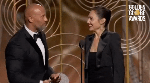 The Rock GIF by Golden Globes