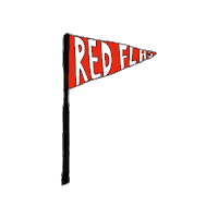 Red Flag Sticker