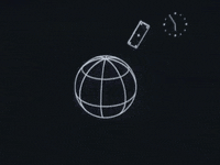 computer downloading GIF