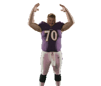 Pump Up Football Sticker by Baltimore Ravens