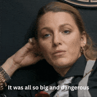 Bad Boy Wow GIF by Blake Lively Fan