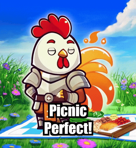 Friends Picnic GIF by Zorooster