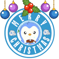 Merry Christmas Sticker by Pudgy Penguins
