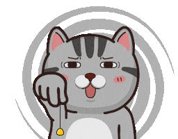 Cat Hypnosis Sticker by VITA VITA ‧ 塔仔不正經