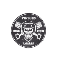 primopecas skull motorcycle mv moto Sticker