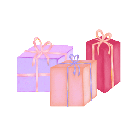 Gifts Lc Sticker by Leaves and Clouds