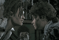 The Walking Dead Game Kiss GIF