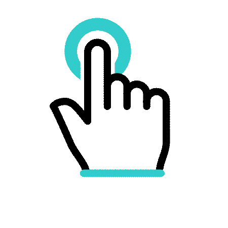 Hand Click Sticker by MKT Marketing Digital