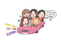 Gidle Klaxon Sticker