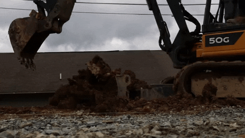 Blue Collar Excavator GIF by JC Property Professionals