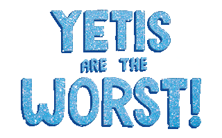 The Worst Snow Sticker by Simon Kids