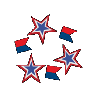 4Th Of July Sticker by Blue Harbor Resort