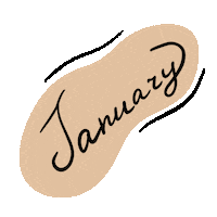 Winter Calendar Sticker