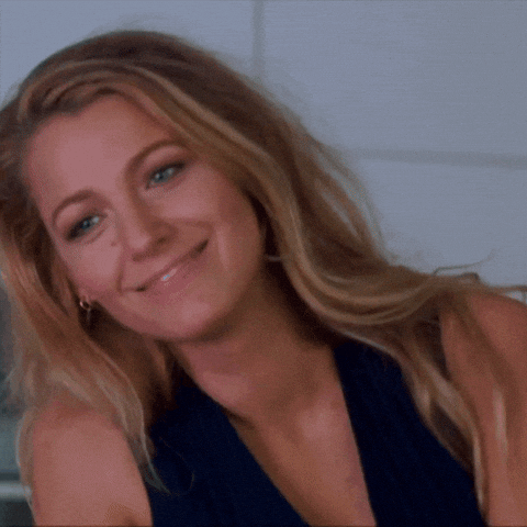 I Dont Think So Oh No GIF by Blake Lively Fan