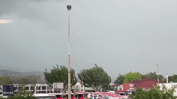Video Shows the Moment a Damaging Tornado Forms in Christchurch