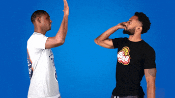 big3 sports basketball high five highfive GIF