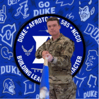 Airforce Rotc GIF by Duke AFROTC