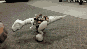 Tyrannosaurus Rex Robots GIF