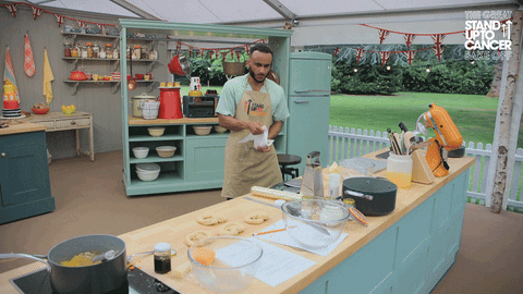 Serious Power GIF by The Great British Bake Off