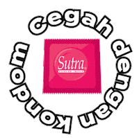 HaloDKT abc safe condom aids Sticker