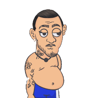 Man I Dont Care Sticker