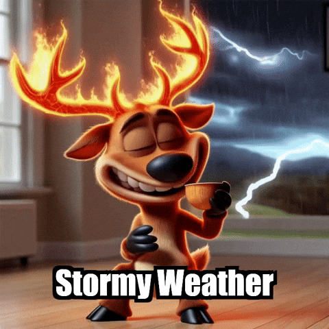 Stormy Weather Rain GIF by elkijahspark