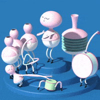 Happy Party GIF by Laurie Rowan
