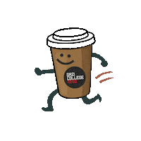 coffee cup Sticker by FLWD