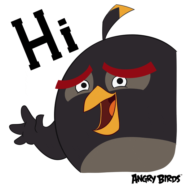 facebook hello GIF by Angry Birds