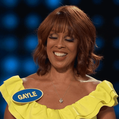 Happy Celebrity Family Feud GIF by ABC Network