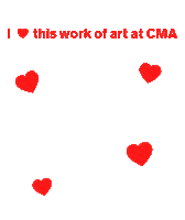 columbusmuseum columbus museum of art heartsforart Sticker
