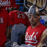 Major League Baseball Sport GIF by Cincinnati Reds