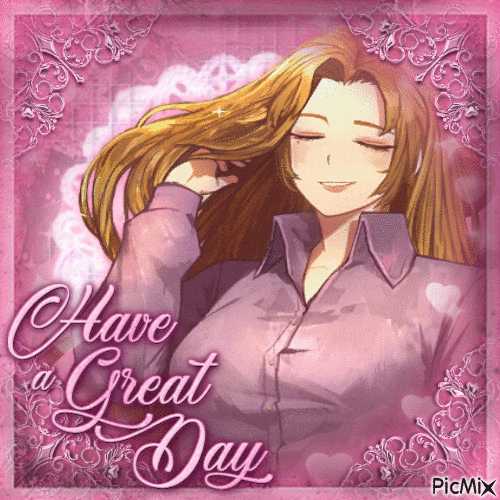 Pink Have A Great Day GIF