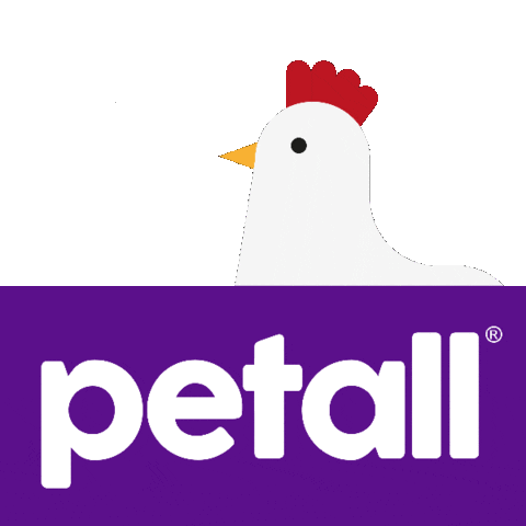 petall heart like purple pet Sticker