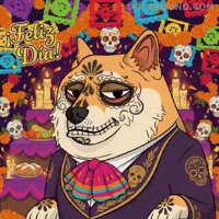 Happy Day Of The Dead GIF by Doge Pound