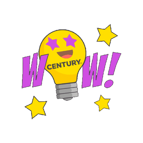 Stars Wow Sticker by Century Italia