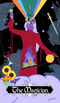 RipeAvocadoWitch magic magician manifestation spells GIF