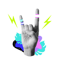 You Rock Sticker by ROOH Band