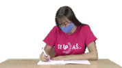 Mask Student Sticker by University of Primorska