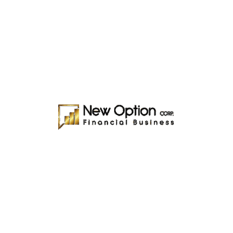 newoptioncorp giphyupload logo finanzas new option Sticker