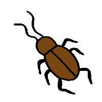 Bug Insect Sticker by CONTROL CENTER