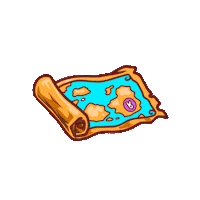 Map Treasure Sticker by Buddy