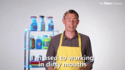 Squeaky Clean GIF by The Roku Channel