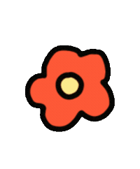 Flower Sticker