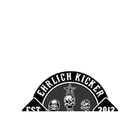 Skull Skeleton Sticker by Ehrlich Kicker