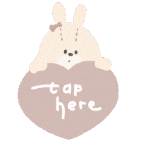 Rabbit Tap Sticker