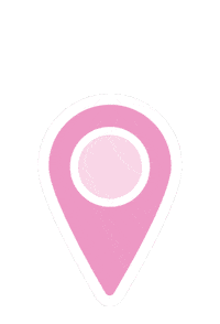 Travel Point Sticker by Pin Estudio