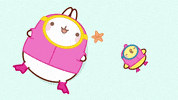 best friend smile GIF by Molang
